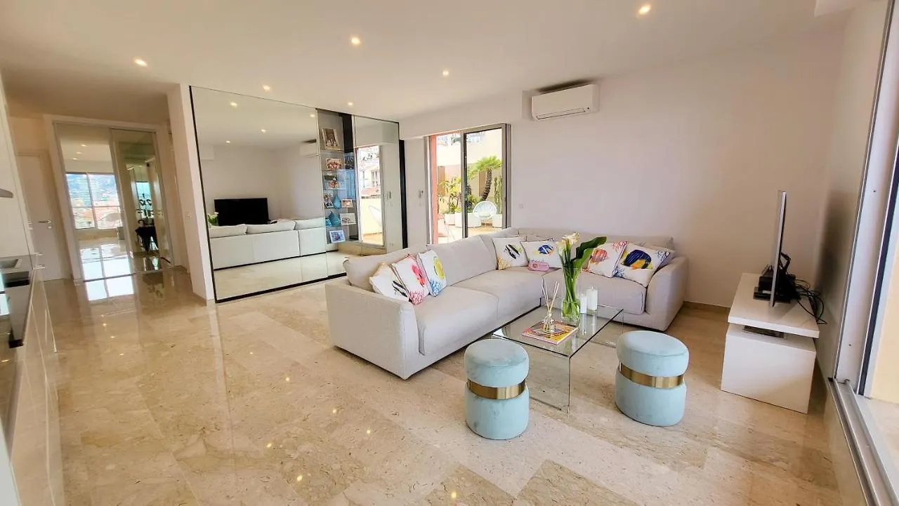 Apartment Penthouse Majestic, Mc, Bnbrickeys Monte Carlo Monaco